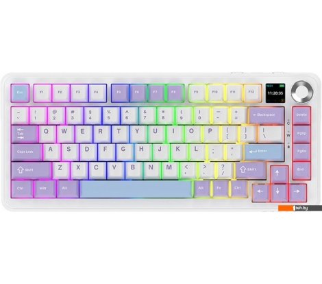  - Клавиатуры Ajazz AK820 Max Plus (фиолетовый/белый/синий, Ajazz Murad) - AK820 Max Plus (фиолетовый/белый/синий, Ajazz Murad)