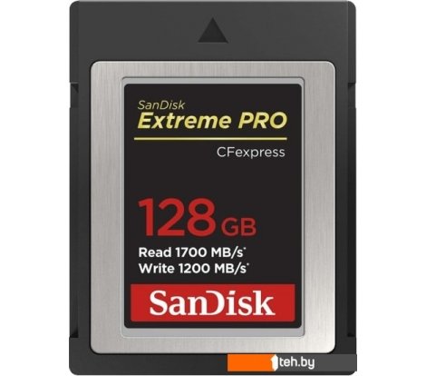  - Карты памяти SanDisk Extreme Pro CFexpress Type B SDCFE-128G-GN4NN 128GB - Extreme Pro CFexpress Type B SDCFE-128G-GN4NN 128GB