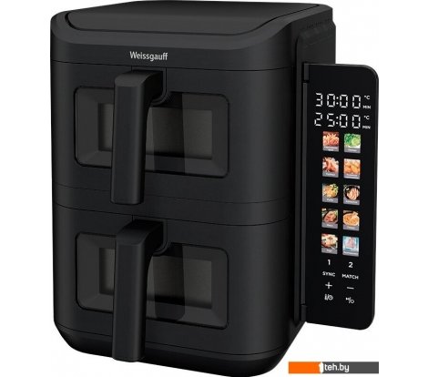  - Аэрогрили и аэрофритюрницы Weissgauff WAF 711 DD DoubleFlexFry - WAF 711 DD DoubleFlexFry