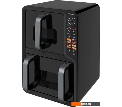  - Аэрогрили и аэрофритюрницы Weissgauff WAF 712 DB Double Compact Fry - WAF 712 DB Double Compact Fry