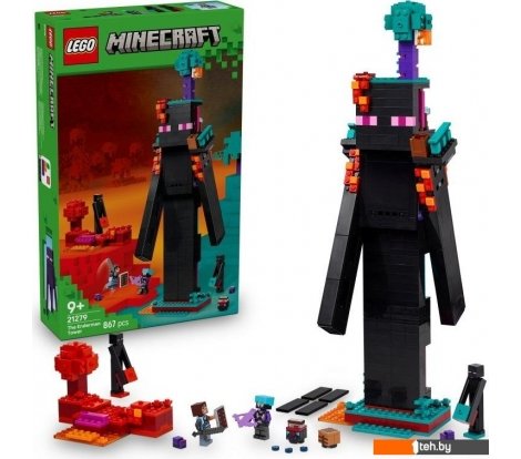  - Конструкторы LEGO Minecraft 21279 Башня Эндермена - Minecraft 21279 Башня Эндермена