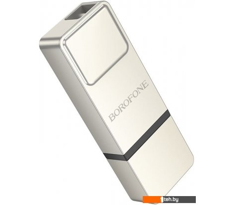  - USB Flash Borofone BUD6 128GB (серебристый) - BUD6 128GB (серебристый)
