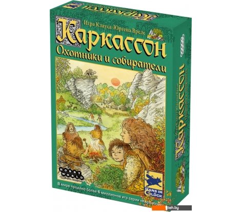  - Настольные игры Мир Хобби Каркассон. Охотники и Собиратели - Каркассон. Охотники и Собиратели