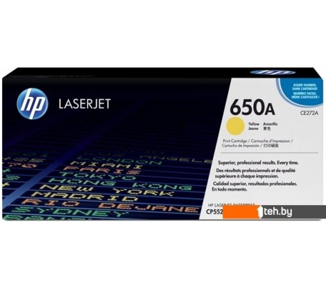  - Картриджи для принтеров и МФУ HP 650A (CE272A) - 650A (CE272A)