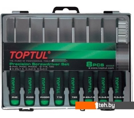  - Наборы инструментов Toptul GAAW0803 8 предметов - GAAW0803 8 предметов