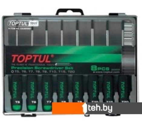  - Наборы инструментов Toptul GAAW0801 8 предметов - GAAW0801 8 предметов