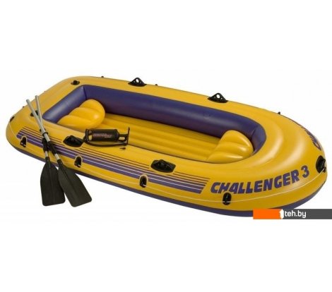  - Надувные лодки Intex Challenger 3 Set (Intex-68370) - Challenger 3 Set (Intex-68370)