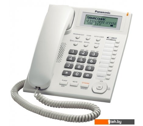  - Проводные телефоны Panasonic KX-TS2388RUW (белый) - KX-TS2388RUW (белый)