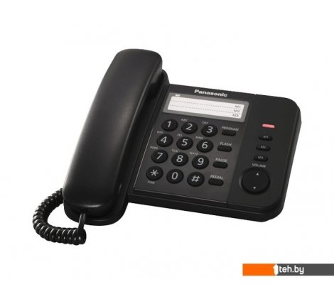  - Проводные телефоны Panasonic KX-TS2352RUB (черный) - KX-TS2352RUB (черный)