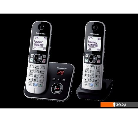  - Радиотелефоны DECT Panasonic KX-TG6812RUB - KX-TG6812RUB