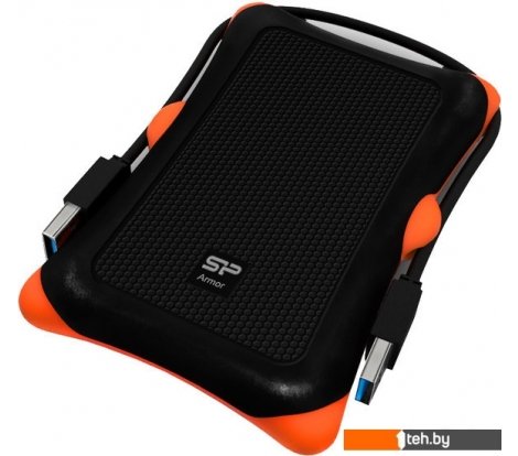  - Внешние жесткие диски Silicon-Power Armor A30 2TB Black (SP020TBPHDA30S3K) - Armor A30 2TB Black (SP020TBPHDA30S3K)