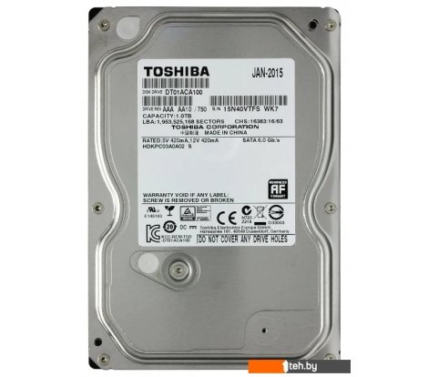  - Жесткие диски Toshiba DT01ACA 1TB (DT01ACA100) - DT01ACA 1TB (DT01ACA100)