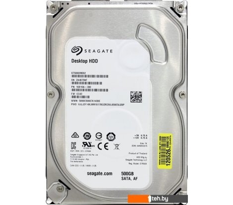  - Жесткие диски Seagate Barracuda 7200.12 500GB (ST500DM002) - Barracuda 7200.12 500GB (ST500DM002)