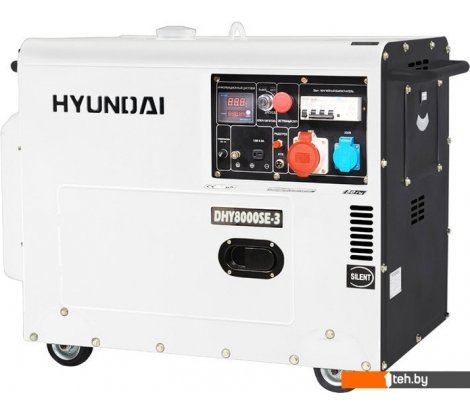  - Генераторы Hyundai DHY 8000SE-3 - DHY 8000SE-3