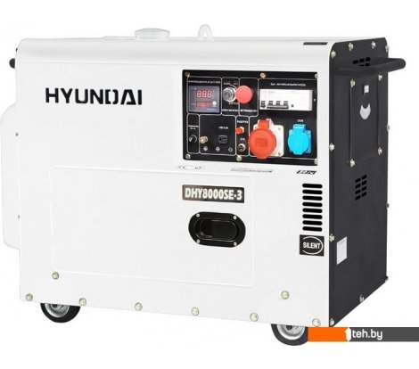  - Генераторы Hyundai DHY 8000SE-3 - DHY 8000SE-3