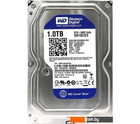 - Жесткие диски WD Caviar Blue 1TB (WD10EZEX) - Caviar Blue 1TB (WD10EZEX)