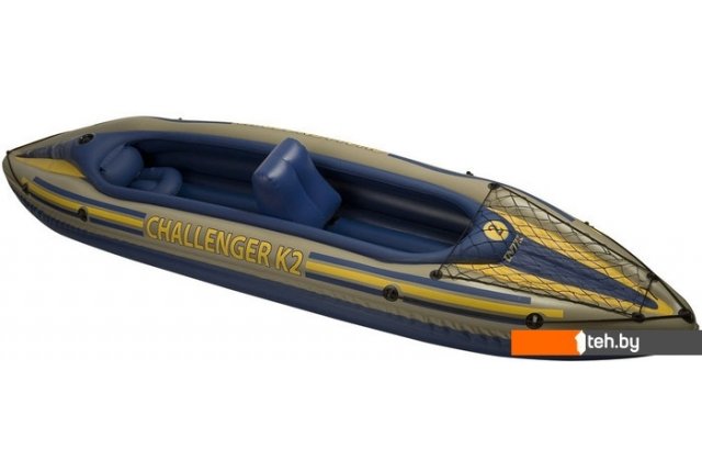 Надувные лодки Intex 68306 Challenger K2 Kayak Надувные лодки Intex 68306 Challenger K2 Kayak