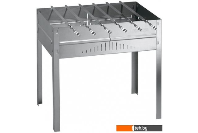 Мангалы, грили, барбекю Forester Мангал с ребрами жесткости + 6 шампуров (BC-779) Мангалы, грили, барбекю Forester Мангал с ребрами жесткости + 6 шампуров (BC-779)