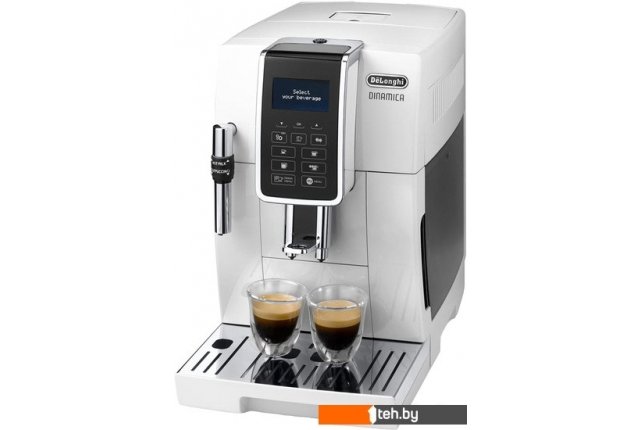 Кофеварки и кофемашины DeLonghi Dinamica ECAM 350.35.W Кофеварки и кофемашины DeLonghi Dinamica ECAM 350.35.W