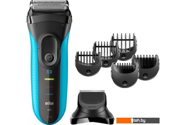 Электробритвы мужские Braun Series 3 Shave&Style 3010BT Wet&Dry Электробритвы мужские Braun Series 3 Shave&Style 3010BT Wet&Dry