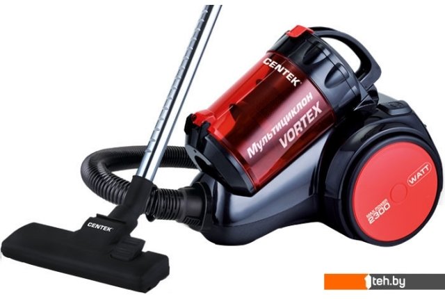 Пылесосы CENTEK CT-2524 (черный/красный) Пылесосы CENTEK CT-2524 (черный/красный)