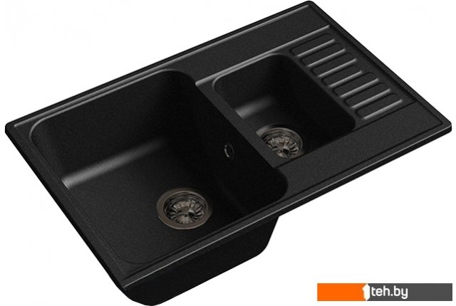 Кухонные мойки GranFest QUARZ Z-21K (черный) Кухонные мойки GranFest QUARZ Z-21K (черный)