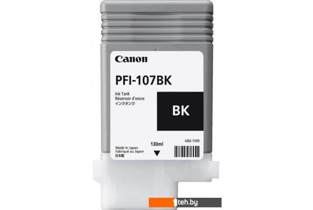 Картриджи для принтеров и МФУ Canon PFI-107BK Картриджи для принтеров и МФУ Canon PFI-107BK
