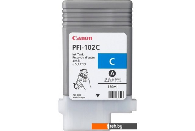 Картриджи для принтеров и МФУ Canon PFI-102C (0896B001AA) Картриджи для принтеров и МФУ Canon PFI-102C (0896B001AA)