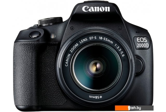 Фотоаппараты Canon EOS 2000D Kit 18-55mm III Фотоаппараты Canon EOS 2000D Kit 18-55mm III