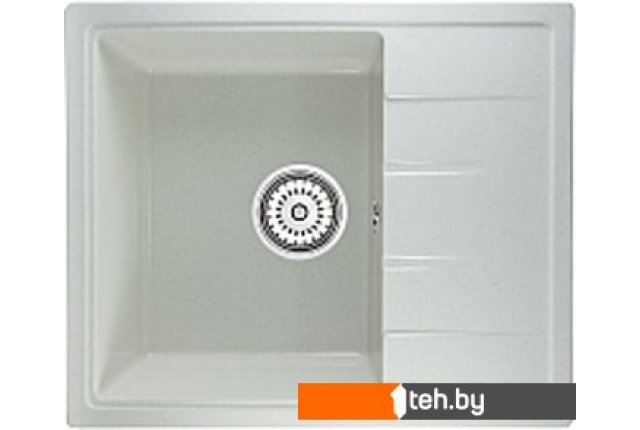 Кухонные мойки Berge 5850 (белый) Кухонные мойки Berge 5850 (белый)