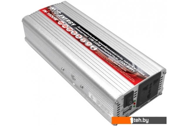 Автомобильные инверторы AVS 12/220V IN-1500W Автомобильные инверторы AVS 12/220V IN-1500W
