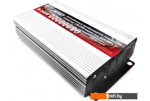 Автомобильные инверторы AVS Energy 12/220V IN-2000W Автомобильные инверторы AVS Energy 12/220V IN-2000W
