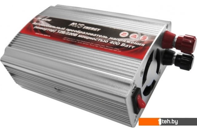Автомобильные инверторы AVS Energy 12/220V IN-400W Автомобильные инверторы AVS Energy 12/220V IN-400W