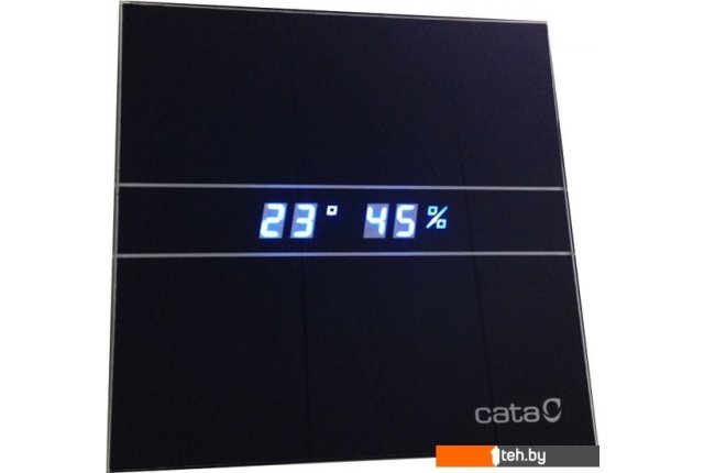 Вытяжная и приточная вентиляция CATA E-100 GTH BK Вытяжная и приточная вентиляция CATA E-100 GTH BK