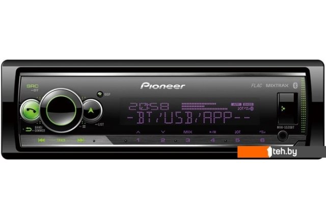 Автомагнитолы Pioneer MVH-S520BT Автомагнитолы Pioneer MVH-S520BT