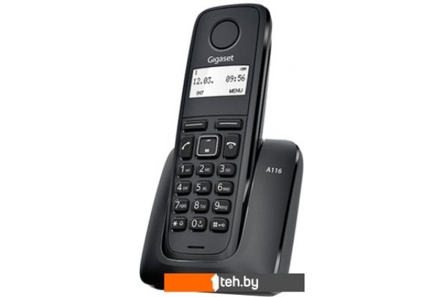 Радиотелефоны DECT Gigaset A116 (черный) Радиотелефоны DECT Gigaset A116 (черный)