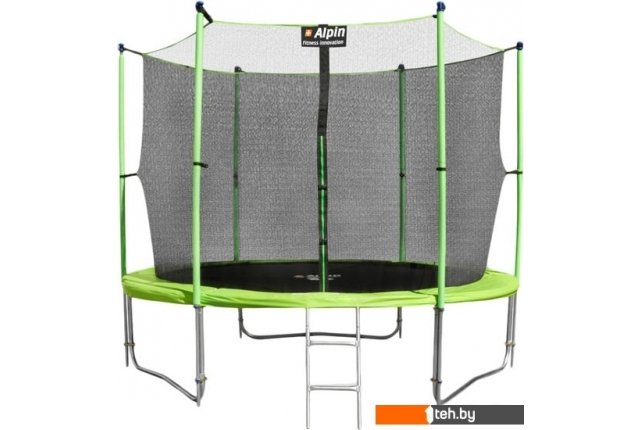 Батуты Alpin Inside 3.12 м с защитной сеткой и лестницей Батуты Alpin Inside 3.12 м с защитной сеткой и лестницей