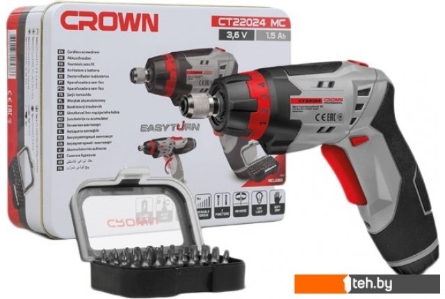 Электроотвертки и шуруповерты CROWN CT22024 MC (с АКБ) Электроотвертки и шуруповерты CROWN CT22024 MC (с АКБ)