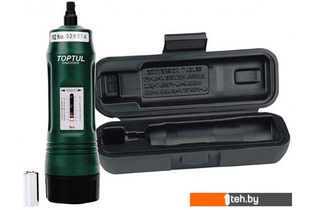 Динамометрические ключи и отвертки Toptul 1/4 Динамометрические ключи и отвертки Toptul 1/4