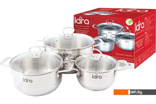 Кастрюли Lara LR02-80 Кастрюли Lara LR02-80