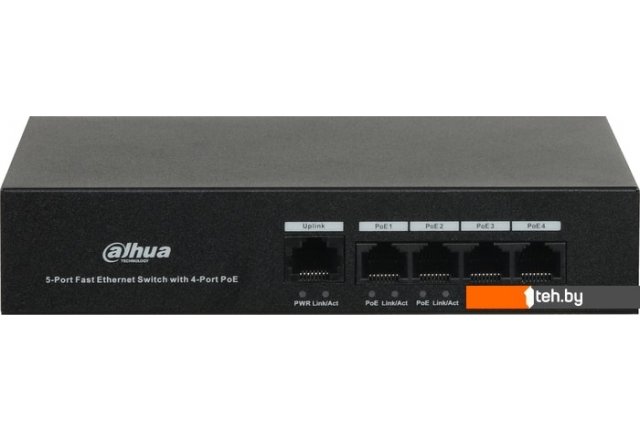 Коммутаторы Dahua DH-PFS3005-4ET-36 Коммутаторы Dahua DH-PFS3005-4ET-36