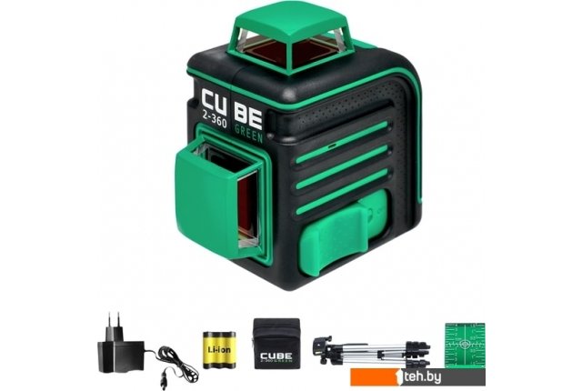 Лазерные нивелиры ADA Instruments Cube 2-360 Green Professional Edition А00534 Лазерные нивелиры ADA Instruments Cube 2-360 Green Professional Edition А00534