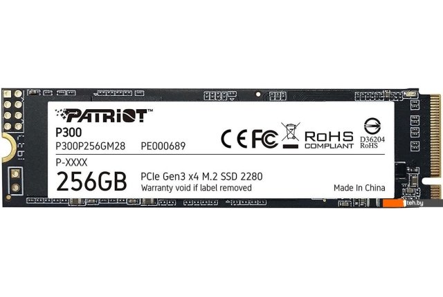 SSD Patriot P300 256GB P300P256GM28 SSD Patriot P300 256GB P300P256GM28