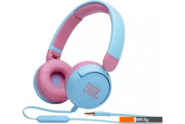Наушники и гарнитуры JBL JR310 (голубой/розовый) Наушники и гарнитуры JBL JR310 (голубой/розовый)