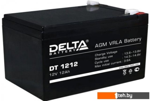Аккумуляторы для ИБП Delta DT 1212 (12В/12 А·ч) Аккумуляторы для ИБП Delta DT 1212 (12В/12 А·ч)