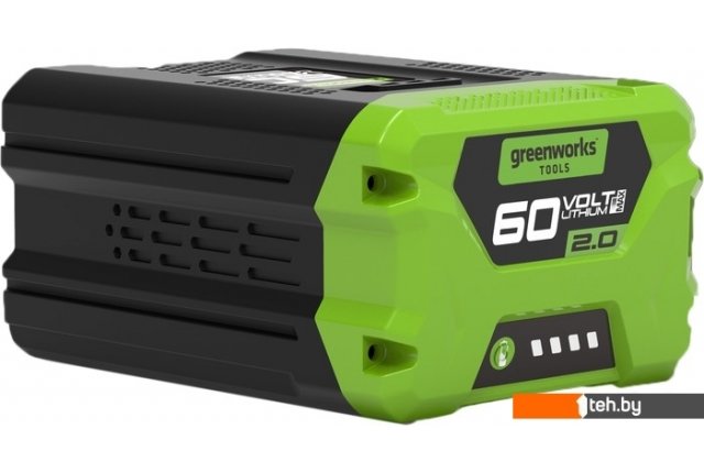 Аккумуляторы и зарядные устройства для инструмента Greenworks G60B2 (60В/2 Ah) Аккумуляторы и зарядные устройства для инструмента Greenworks G60B2 (60В/2 Ah)