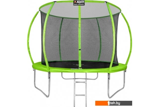 Батуты Alpin Sky 12ft - 374 см с защитной сеткой и лестницей Батуты Alpin Sky 12ft - 374 см с защитной сеткой и лестницей