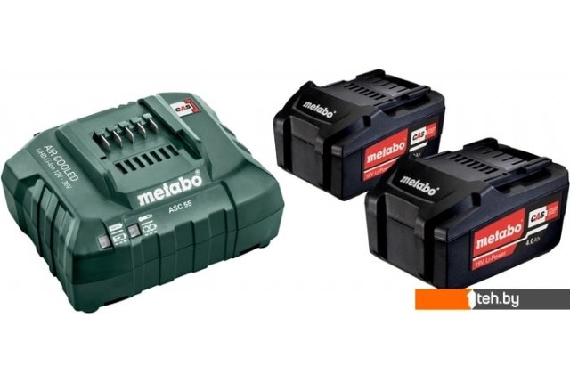 Аккумуляторы и зарядные устройства для инструмента Metabo 685050000 (18В/4 Ah + 12-36В) Аккумуляторы и зарядные устройства для инструмента Metabo 685050000 (18В/4 Ah + 12-36В)