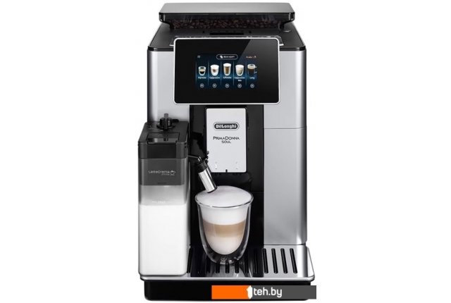 Кофеварки и кофемашины DeLonghi PrimaDonna Soul ECAM610.55.SB Кофеварки и кофемашины DeLonghi PrimaDonna Soul ECAM610.55.SB