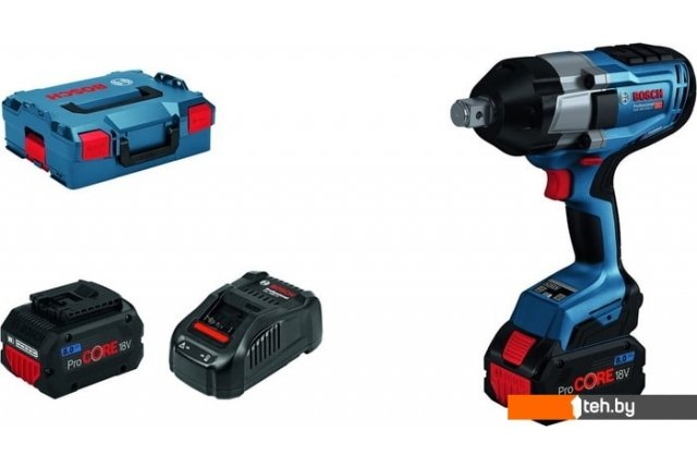 Шуруповерты, гайковерты, электроотвертки Bosch GDS 18V-1050 H Professional 06019J8502 (с 2-мя АКБ 8 Ah, кейс) Шуруповерты, гайковерты, электроотвертки Bosch GDS 18V-1050 H Professional 06019J8502 (с 2-мя АКБ 8 Ah, кейс)